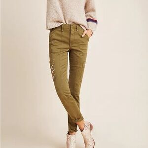 Anthropologie Skinny Utility Pants